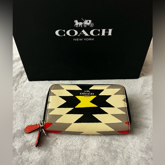 Coach x Coachella Dreamweaver Double Zip Wallet, 2015 Limited Edition - Picture 1 of 10